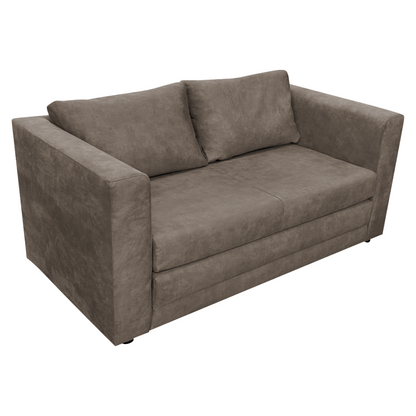 Canapea extensibilă, gri-maro Taupe, BEJA