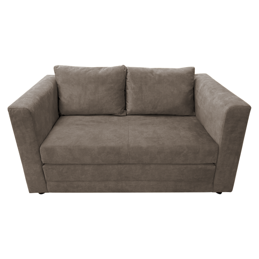 Canapea extensibilă, gri-maro Taupe, BEJA