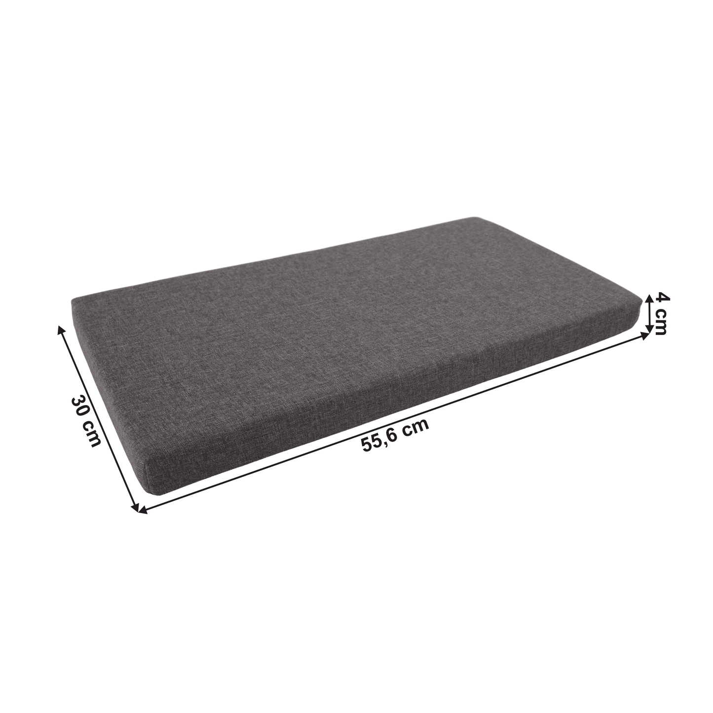 Pernă, material textil gri, BERGI NEW