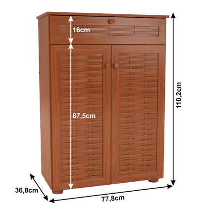 Pantofar, MDF laminat, cireş american, FP 03