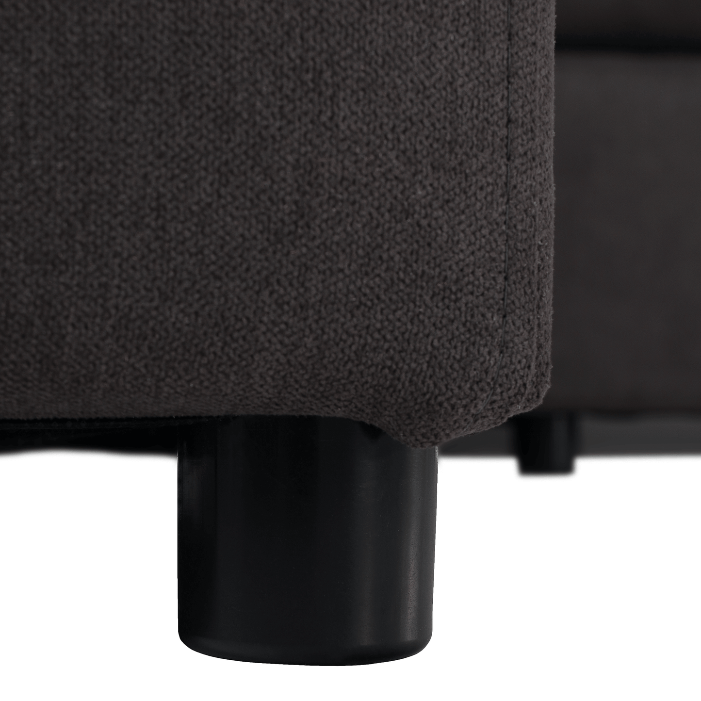 Set canapea, gri-maro /galben, material textil, stânga, BRATO