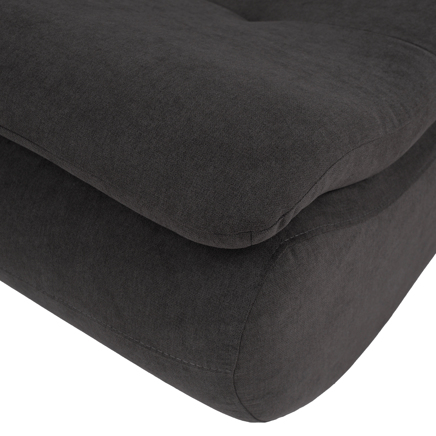 Set canapea, gri-maro /galben, material textil, stânga, BRATO