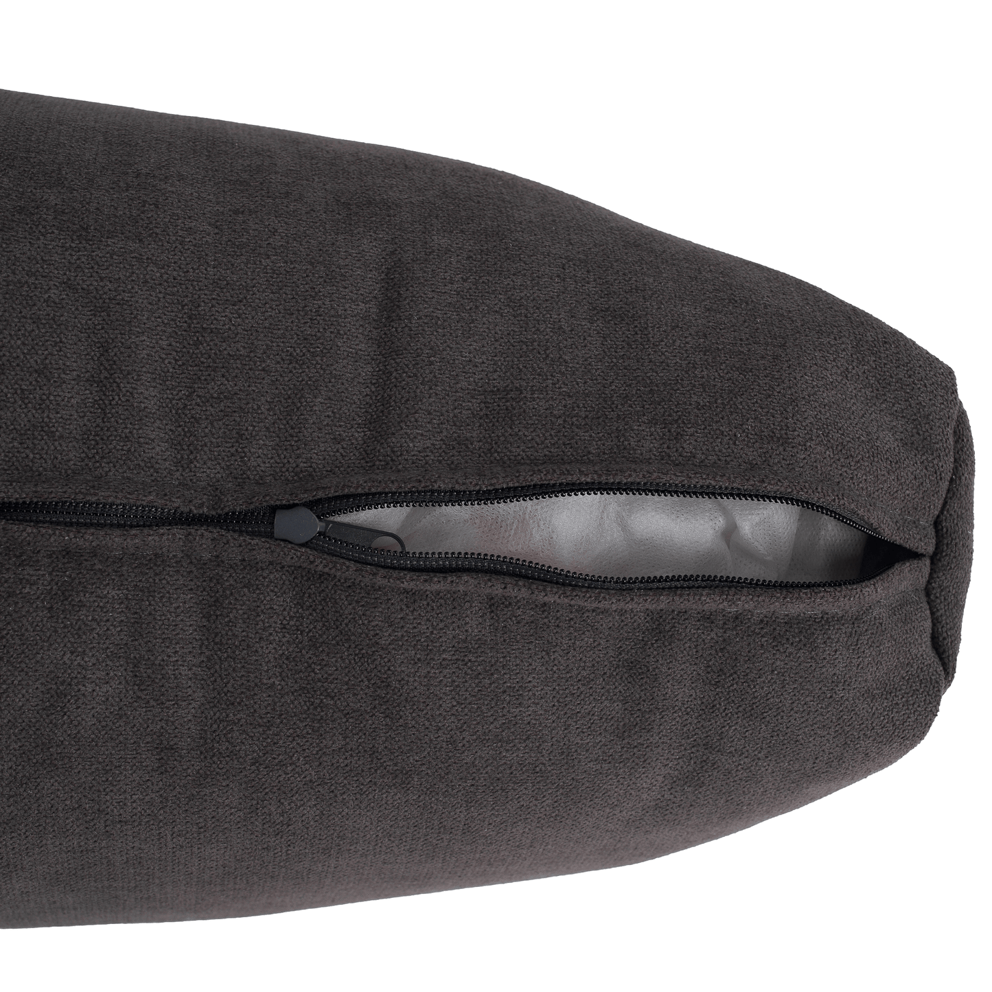 Set canapea, gri-maro /galben, material textil, stânga, BRATO