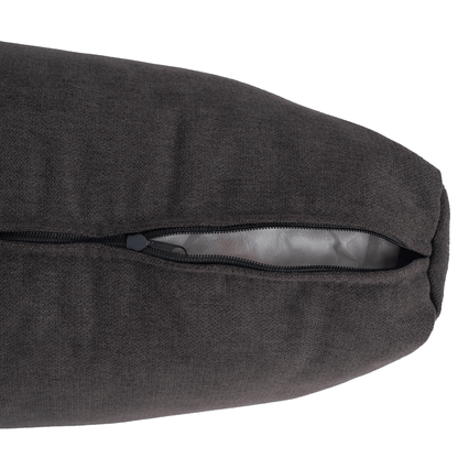 Set canapea, gri-maro /galben, material textil, stânga, BRATO