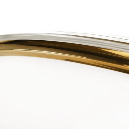 Scaun suspendat cu suport, transparent/ auriu/ gri, BUBBLE NEW TIP 2