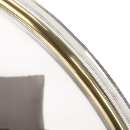 Scaun suspendat, transparent/ auriu/ gri, BUBBLE NEW TIP 1