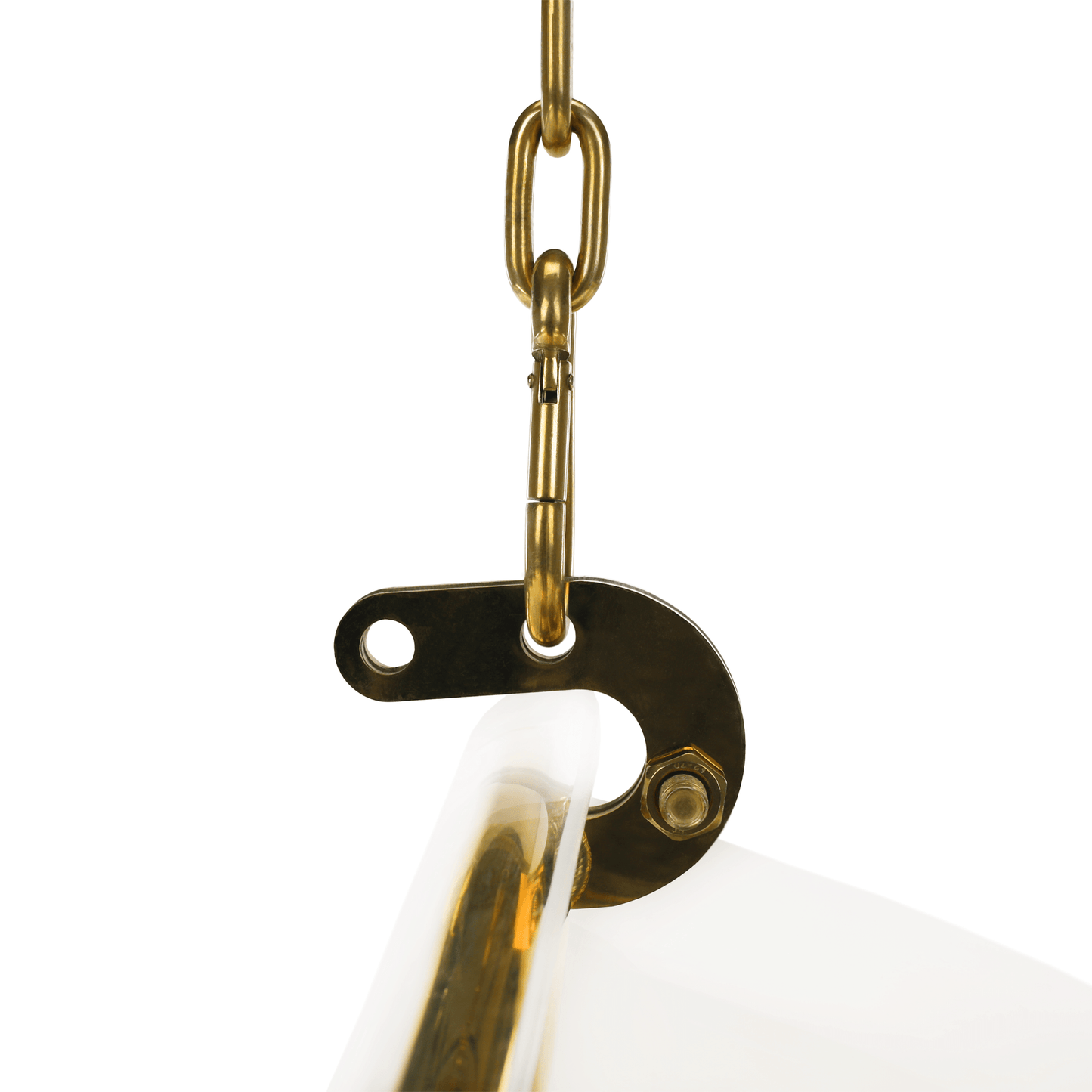 Scaun suspendat, transparent/ auriu/ gri, BUBBLE NEW TIP 1