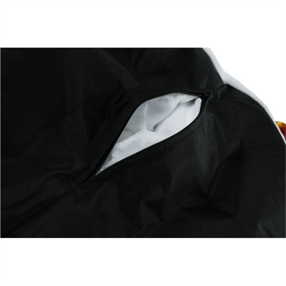 Fotoliu tip sac unicorn, alb/roz/amestec de culori, BUFEL
