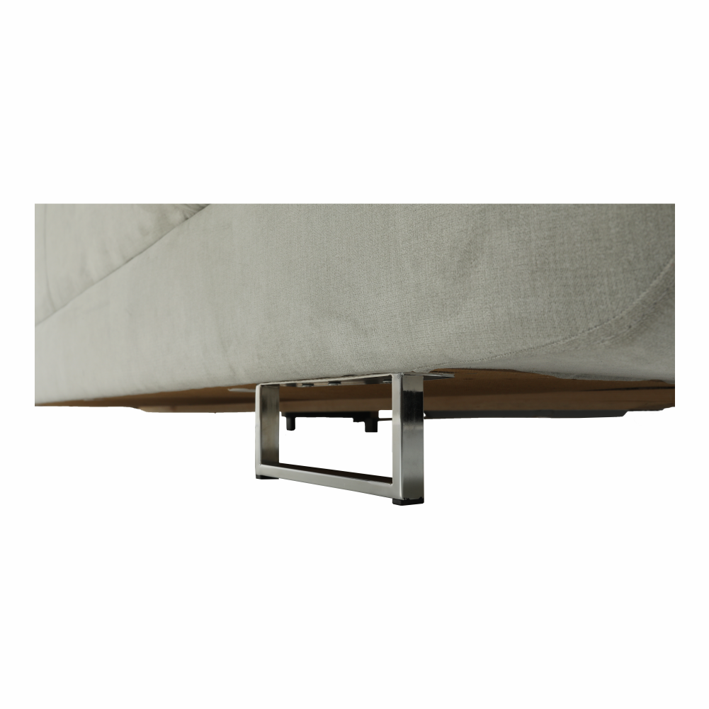 Set canapea, gri deschis, material textil, stânga, BUTON P