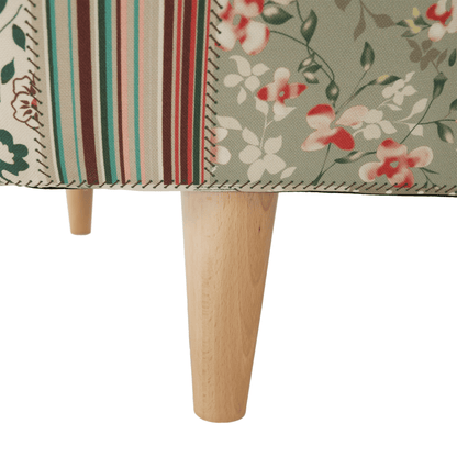 Fotoliu, material textil în stilul patchwork viorica 1, CHARLOT