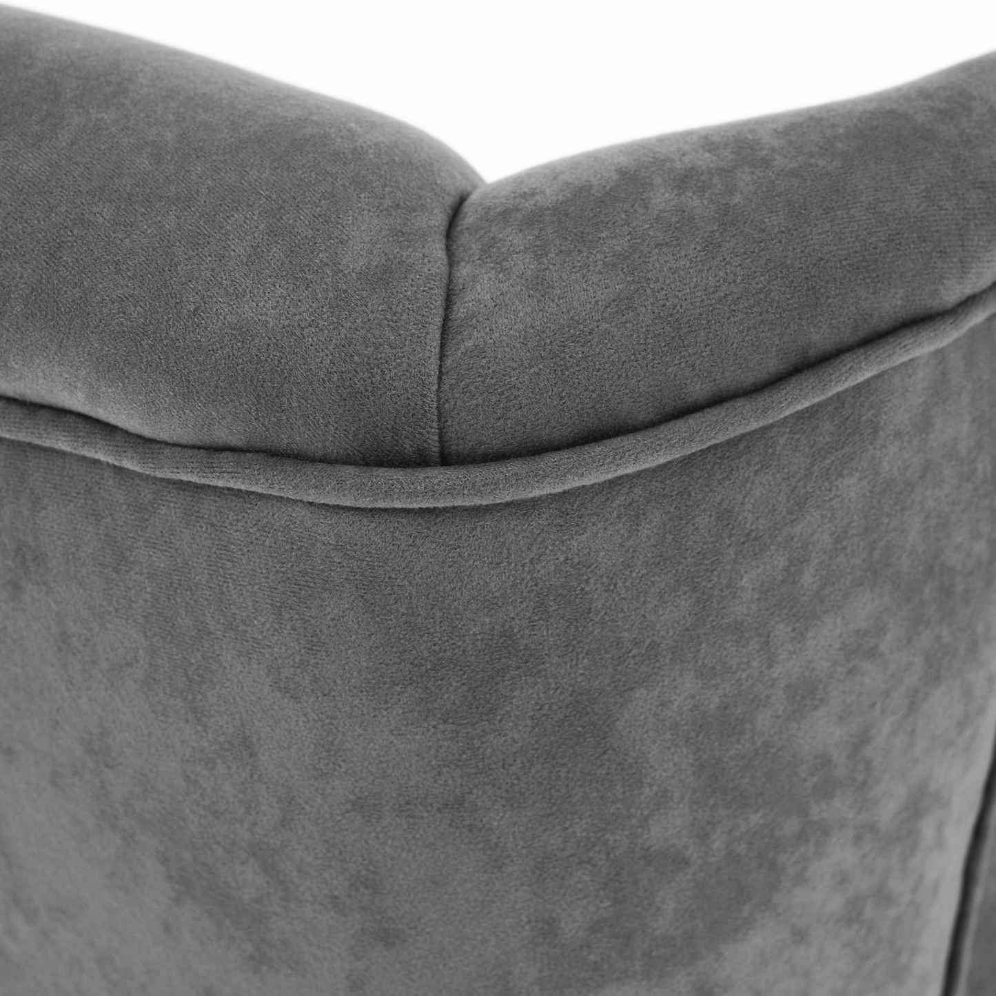 Fotoliu, textil gri, CHARLOT