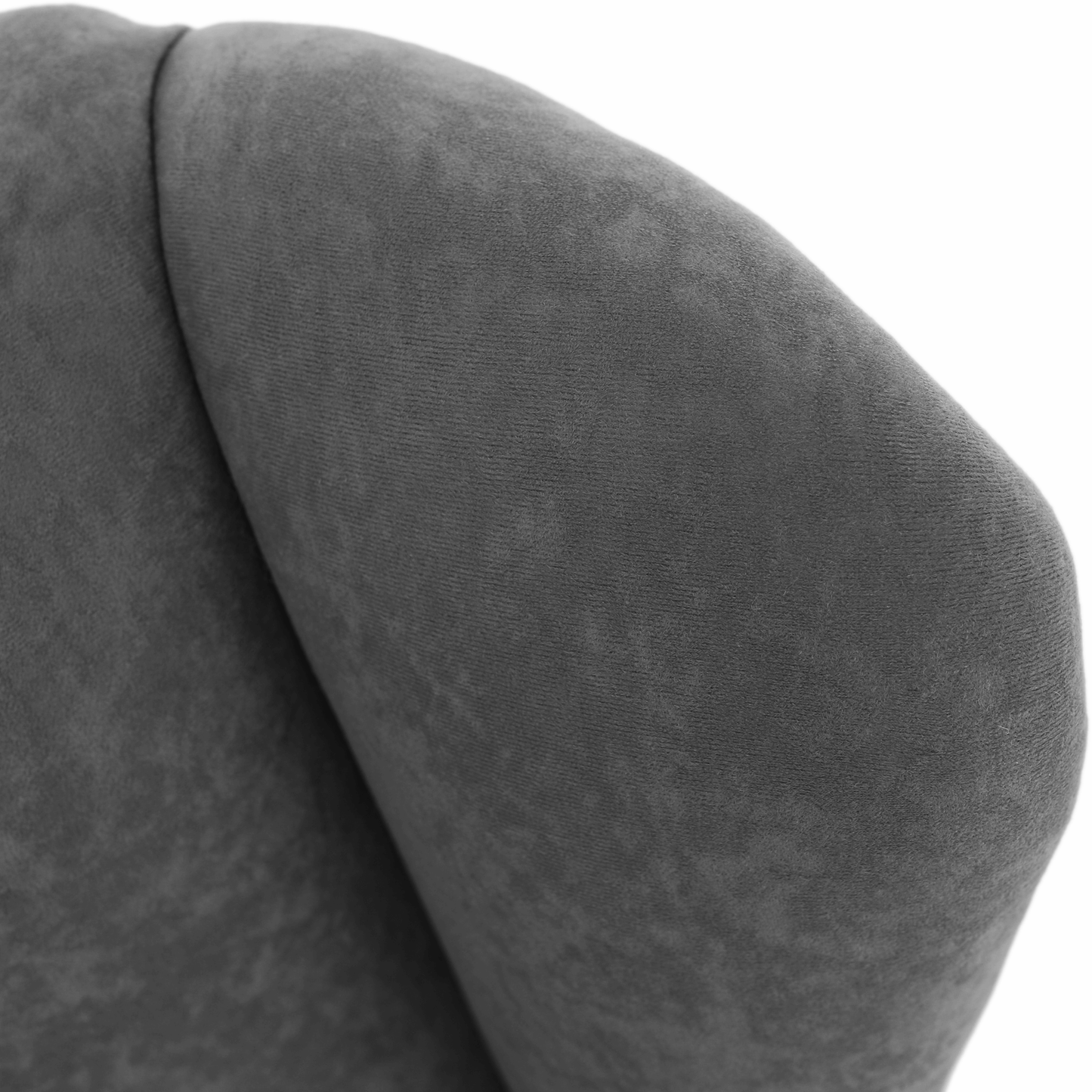 Fotoliu, textil gri, CHARLOT