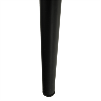 Scaun, textil maro/metal negru, COLETA NOVA