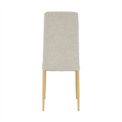 Scaun, material textil bej/cadru metalic fag, COLETA NOVA