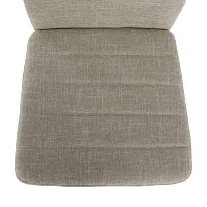 Scaun, material textil bej/cadru metalic fag, COLETA NOVA