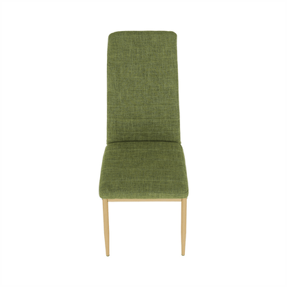 Scaun, material textil verde/cadru metalic fag, COLETA NOVA