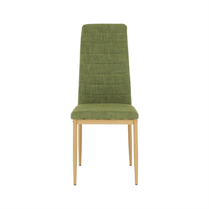 Scaun, material textil verde/cadru metalic fag, COLETA NOVA