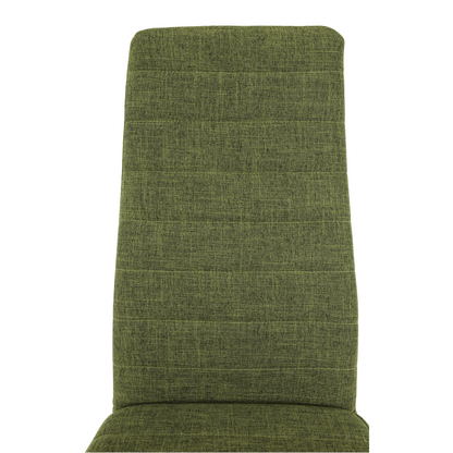 Scaun, material textil verde/cadru metalic fag, COLETA NOVA