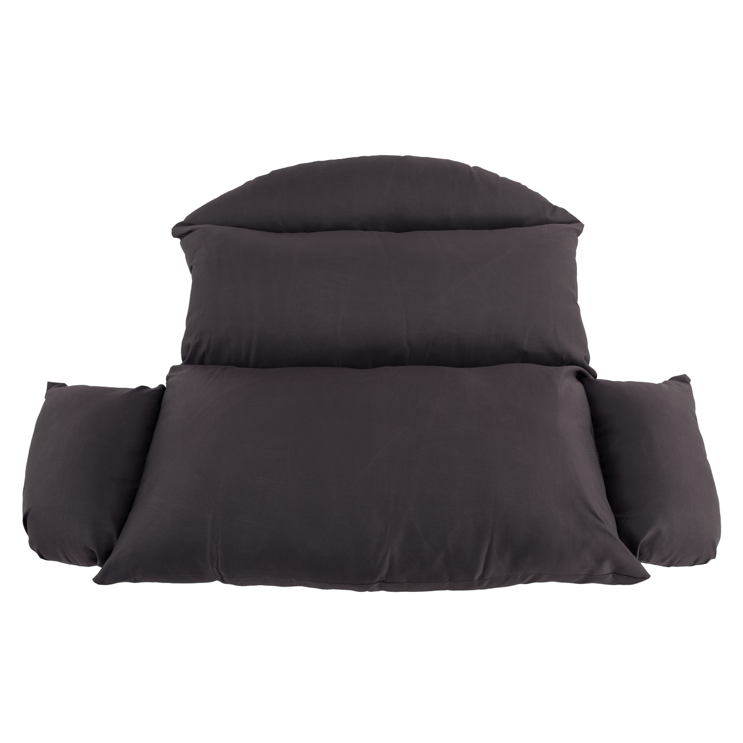 Scaun agăţat dublu, negru/gri/gri închis, DAKAN NEW