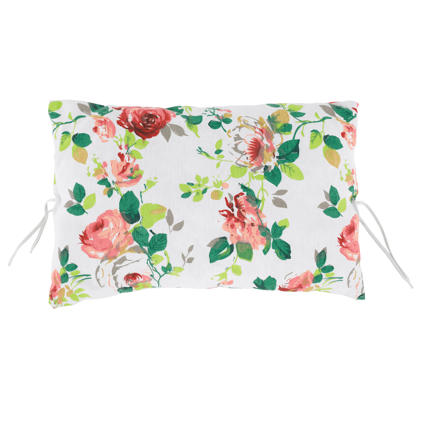 Scaun agăţat dublu, alb/model floral, DALVEA 2 NEW