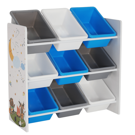 Organizator/raft pentru jucării, multicolor/model, DARLING TIP 3