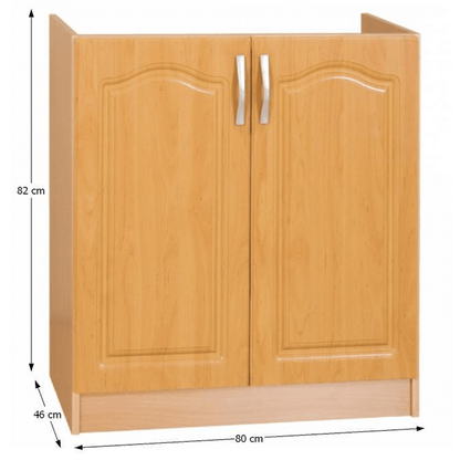 Dulap de bucătărie, Inferior, Cu două uşi, Arin LORA MDF NEW S80ZL