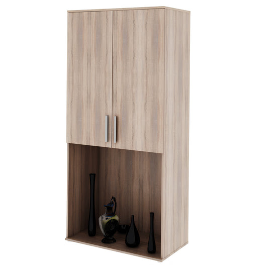 Dulap pentru TV, DTD laminat, stejar sonoma, DUNAJ TIPUL5