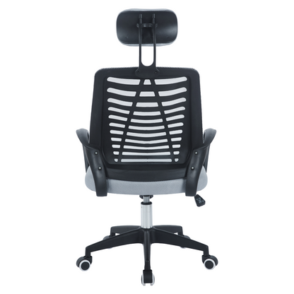 Scaun de birou, gri/negru, EDRED