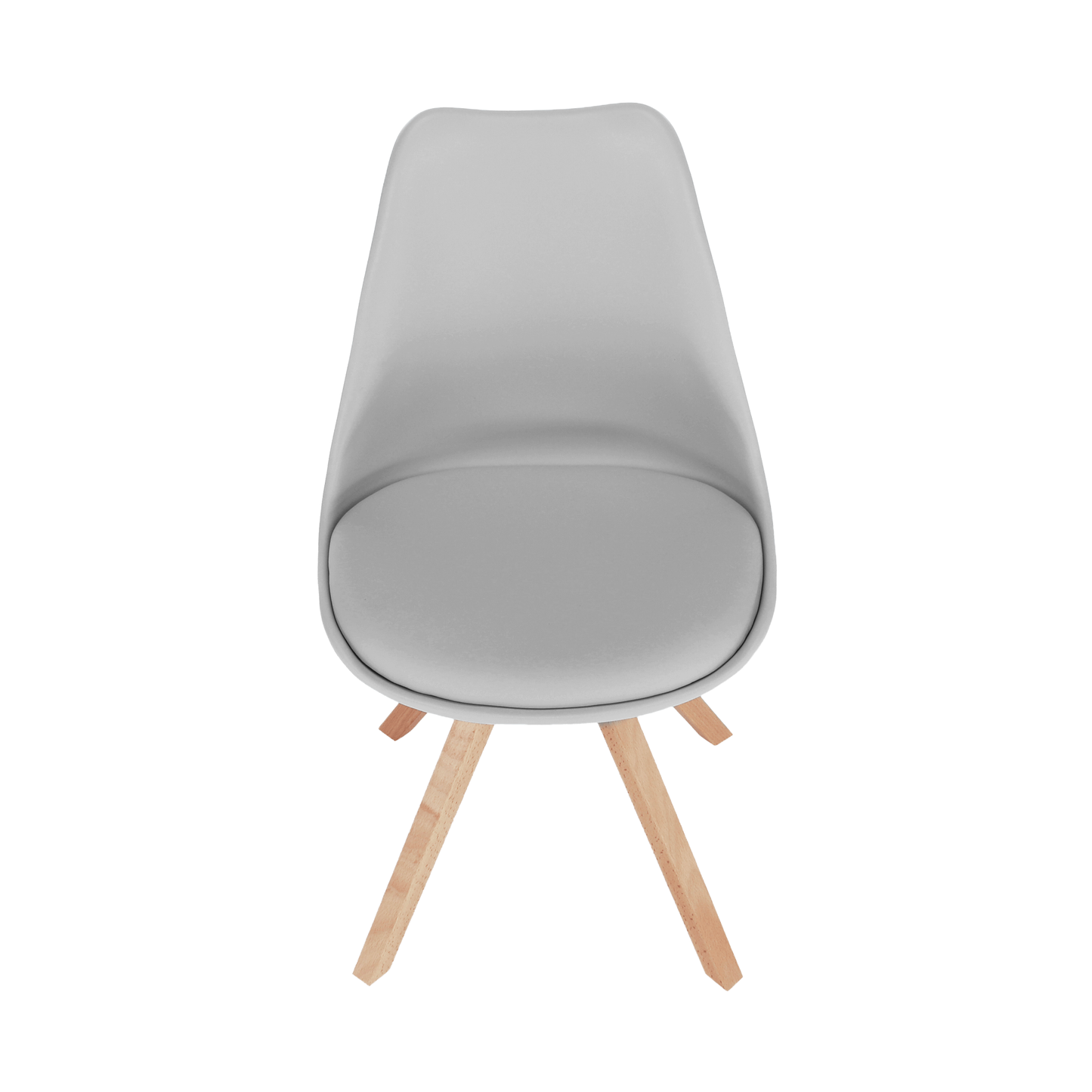Scaun pivotant elegant, gri deschis, ETOSA