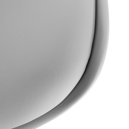 Scaun pivotant elegant, gri deschis, ETOSA