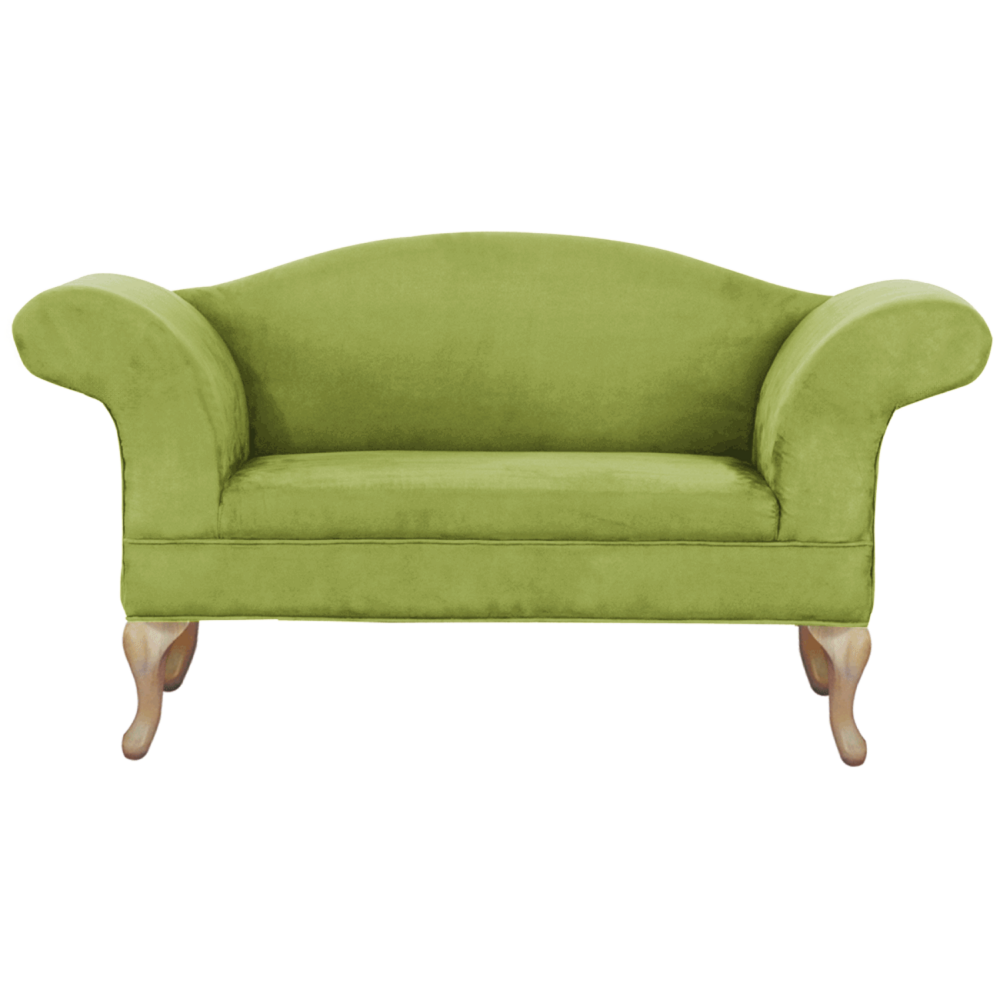 Canapea, verde/stejar, FABRICIO