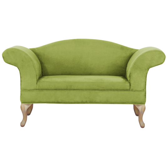 Canapea, verde/stejar, FABRICIO
