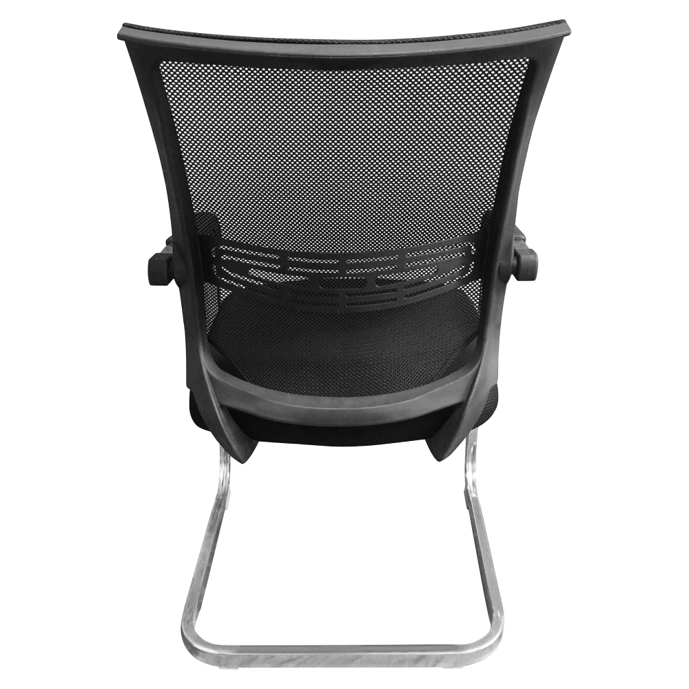 Scaun de conferinţe, negru, FAJE