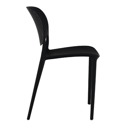 Scaun, negru, FEDRA NEW