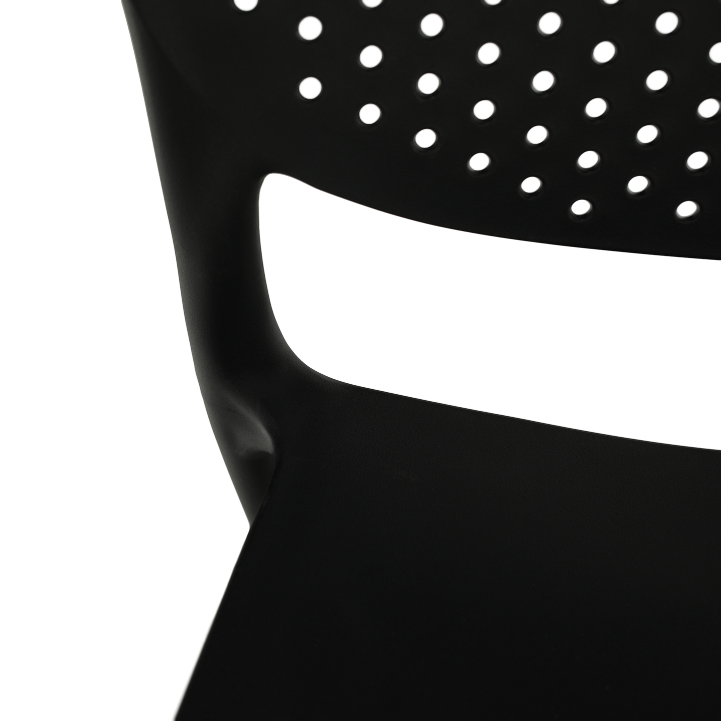 Scaun, negru, FEDRA NEW