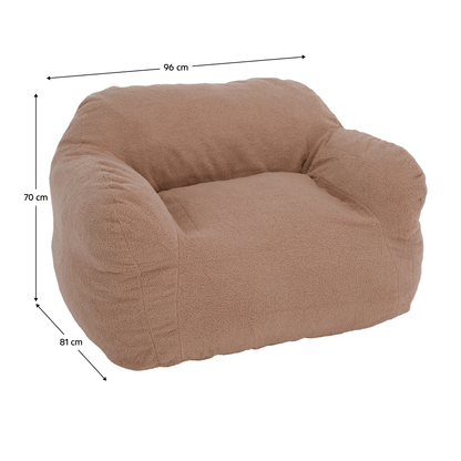 Sac pentru şezut, maro deschis, FUFY