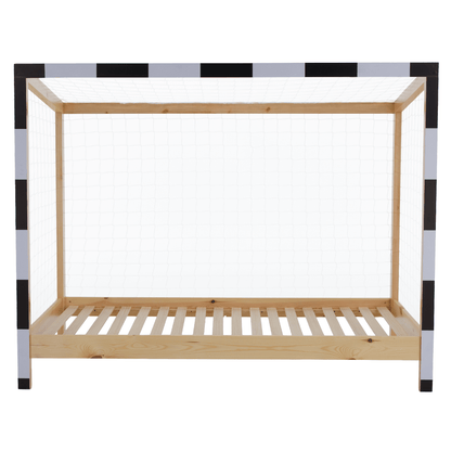 Pat Montessori, natural/alb/negru, 90x200, FUTAL