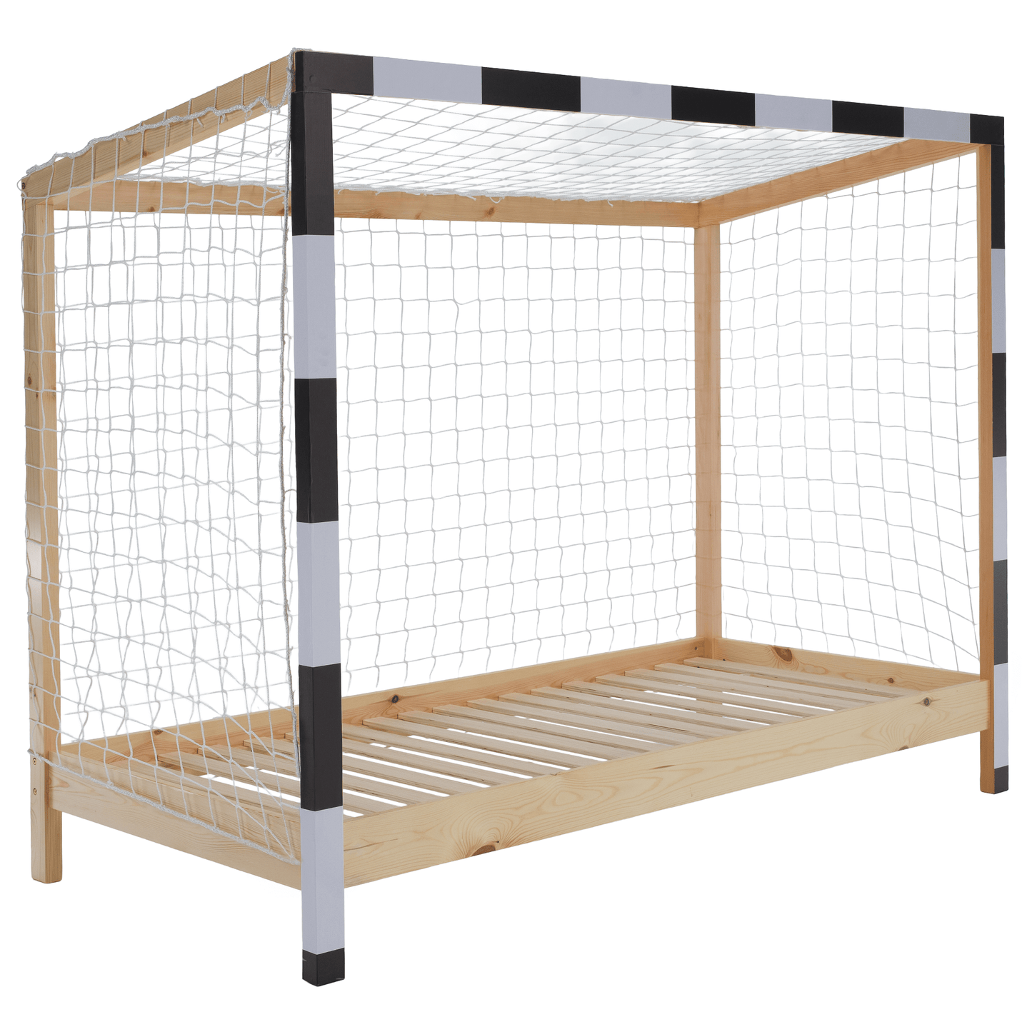 Pat Montessori, natural/alb/negru, 90x200, FUTAL