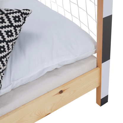 Pat Montessori, natural/alb/negru, 90x200, FUTAL