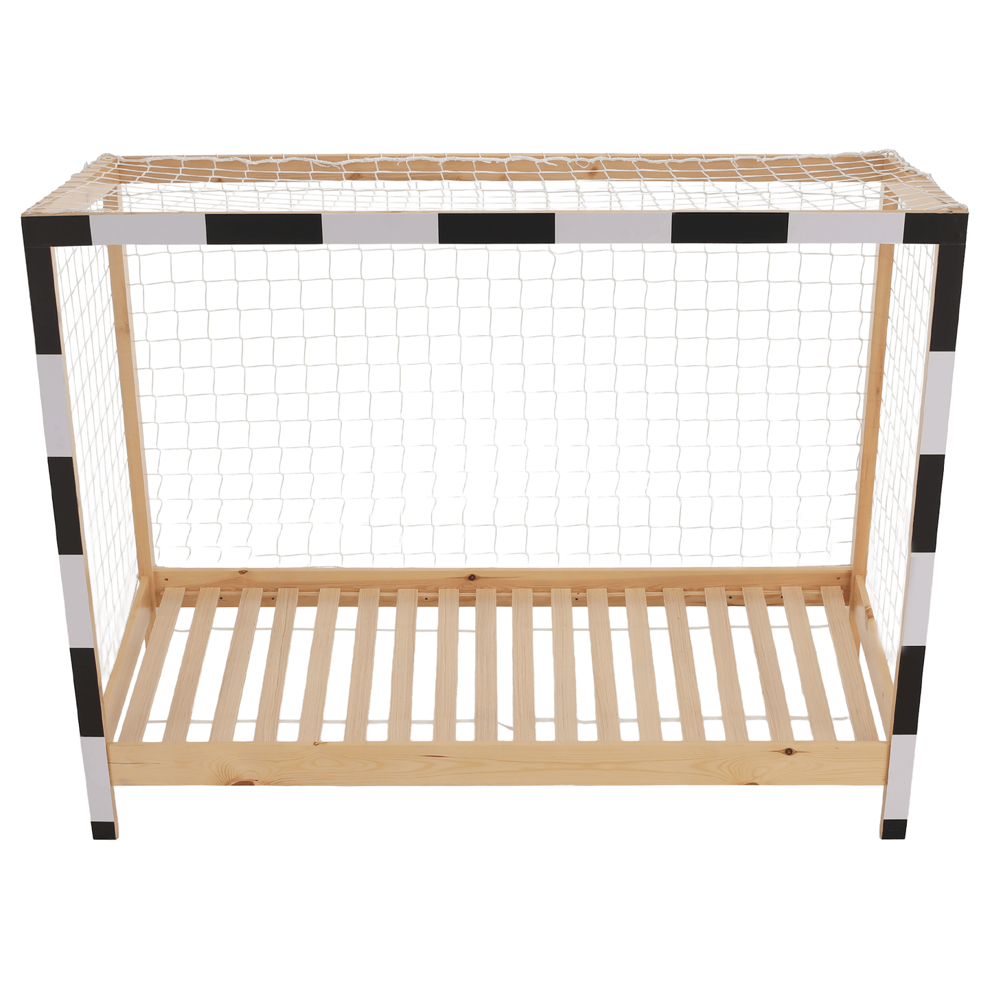 Pat Montessori, natural/alb/negru, 90x200, FUTAL