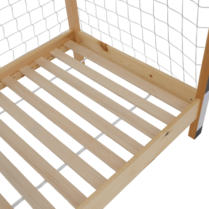 Pat Montessori, natural/alb/negru, 90x200, FUTAL