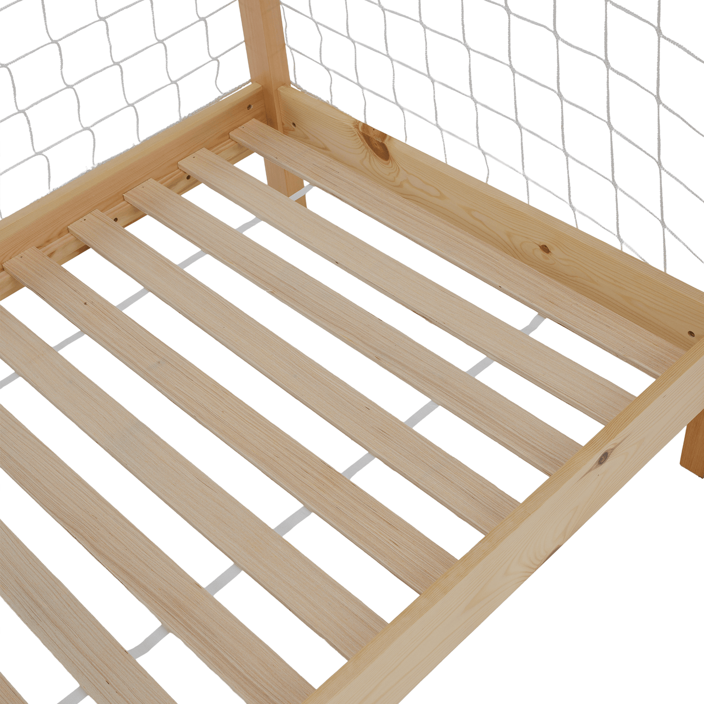 Pat Montessori, natural/alb/albastru/rosu, 90x200, FUTAL