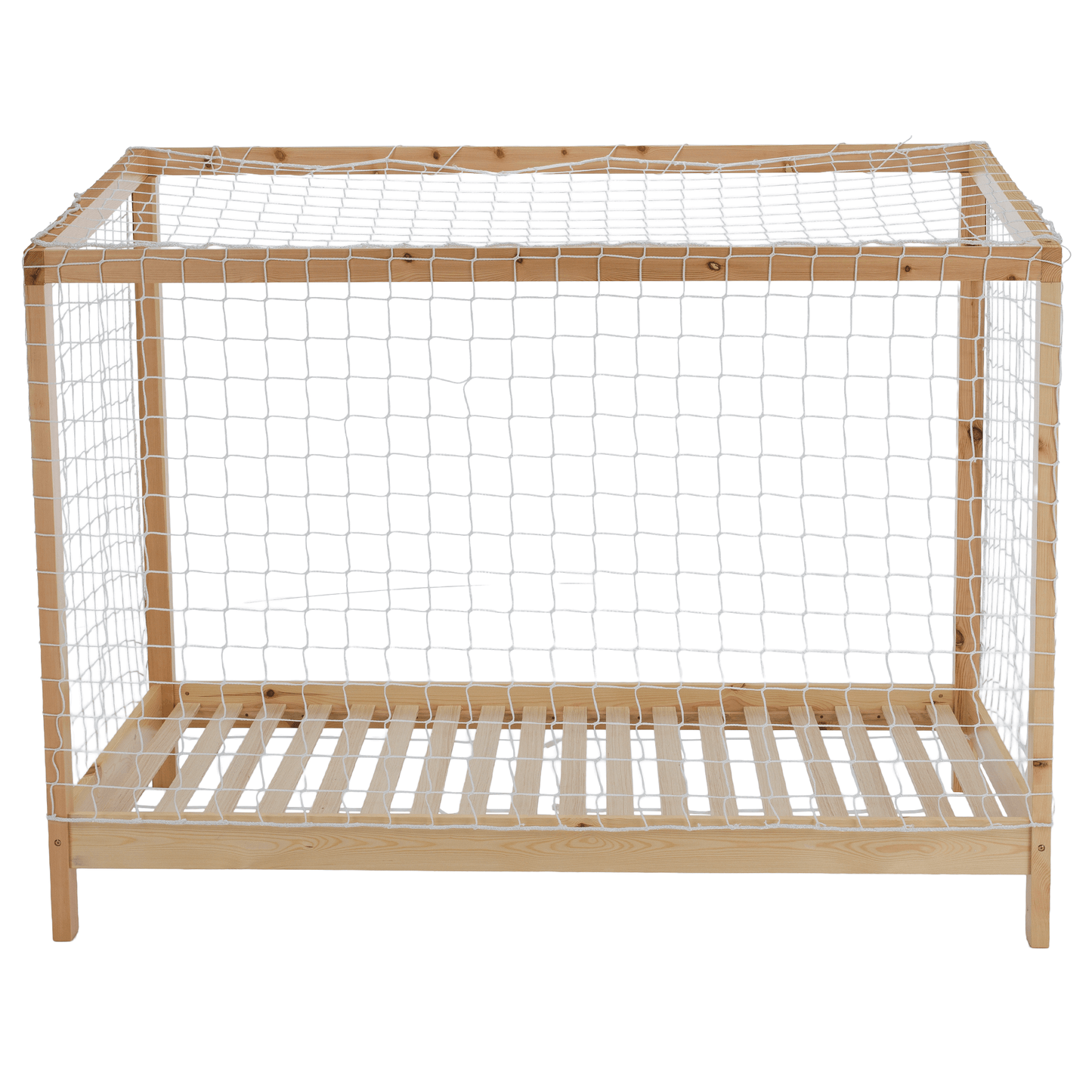 Pat Montessori, natural/alb/albastru/rosu, 90x200, FUTAL