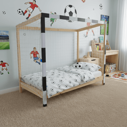 Pat Montessori, natural/alb/negru, 90x200, FUTAL