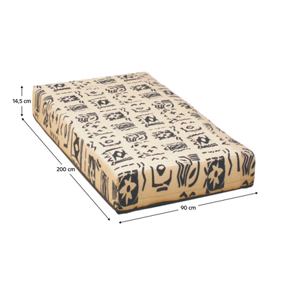 Saltea, cu arcuri, 90x200, FUTON ARONA