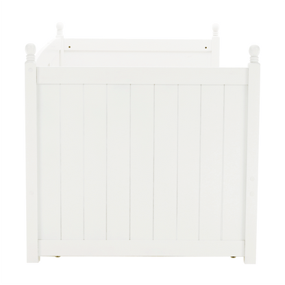 Pat cu pat suplimentar, lemn de pin, alb, 90x200, GLAMIS