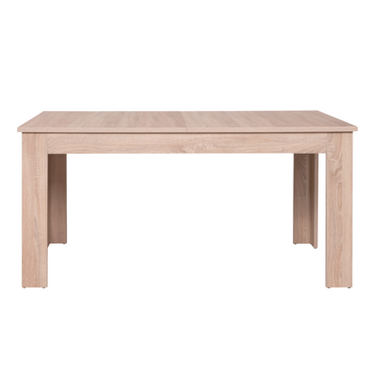 Masă extensibilă tip 12, stejar sonoma, 161-210x77 cm, GRAND