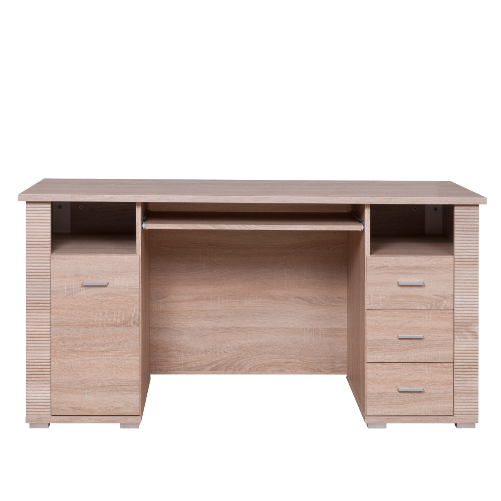Masă PC tip 22, stejar sonoma, GRAND