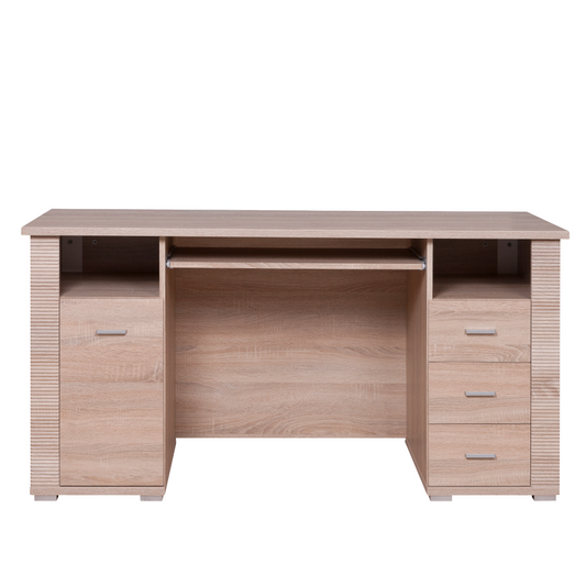 Masă PC tip 22, stejar sonoma, GRAND
