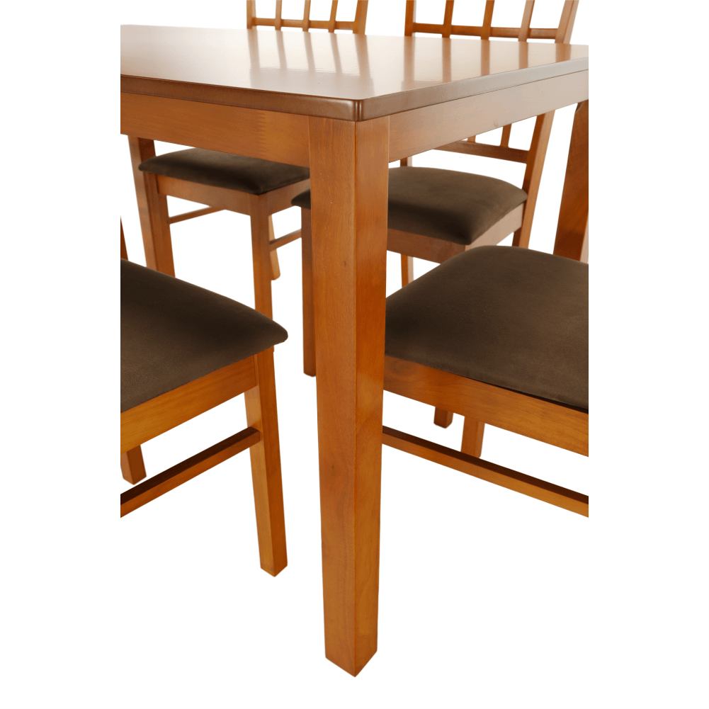Set dining 1+6, cireş, GRID NEW